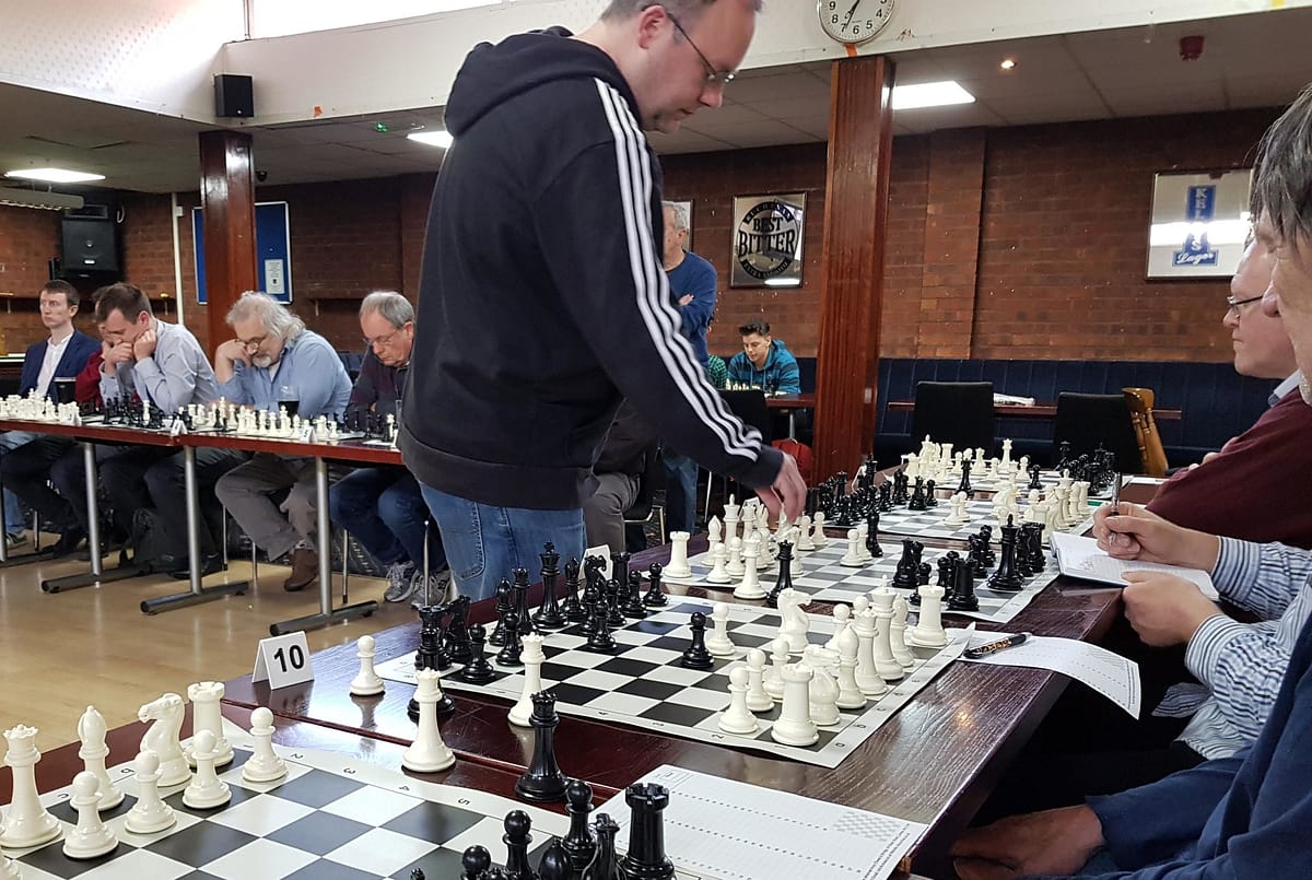 GM Danny Gormally in action