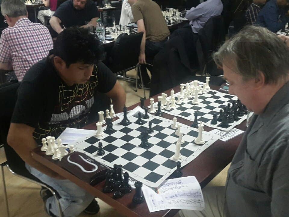 Summer Chess League action